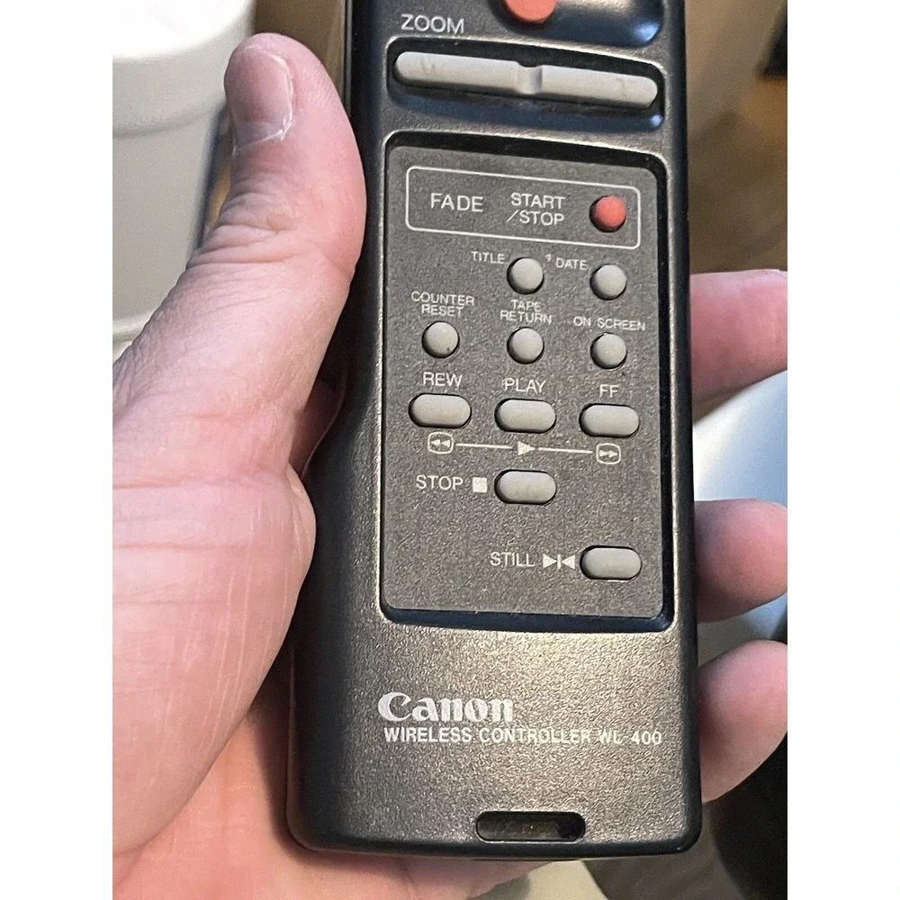 Genuine CANON WL-400 Hi8 Camcorder Remote For Canon E53